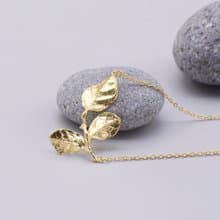 紅彩木 純銀項鍊 18K鍍金項鍊 鎖骨鍊 橫 三色