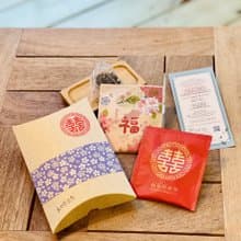婚禮小物|派盒2入三角茶包|加購區