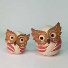 貓頭鷹-嘉年華系列/陶藝品/原創