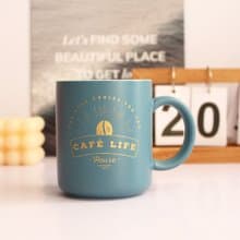 【Coffee lover】定制馬克杯啞光咖啡杯 咖啡愛好者禮物