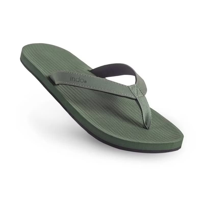 indosole 環保拖鞋 經典款 森林綠 男