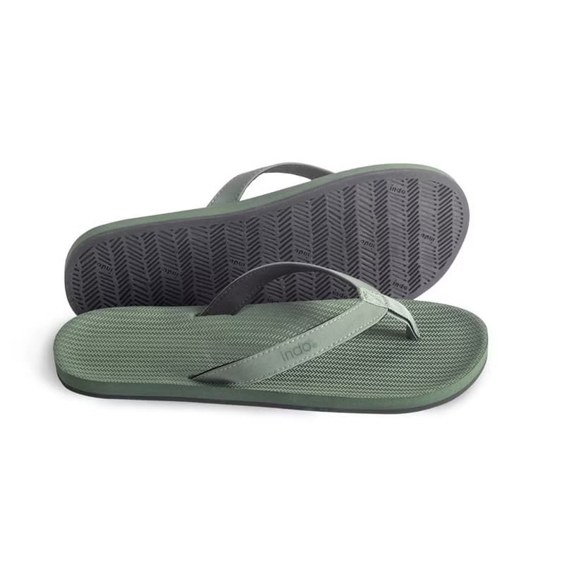 indosole 環保拖鞋 經典款 森林綠 男