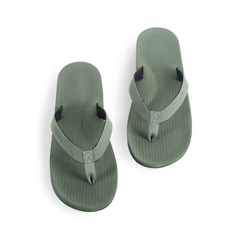 indosole 環保拖鞋 經典款 森林綠 男