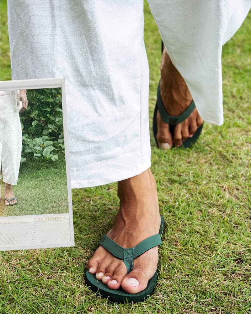 indosole 環保拖鞋 經典款 森林綠 男