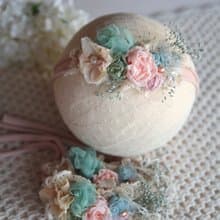 嬰兒頭帶 寶寶頭帶 嬰兒頭飾 頭飾 彌月禮物 彌月頭飾 百日宴頭飾