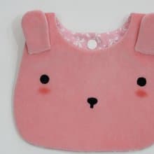 Bucute布蘿兔口水巾/寶寶的彌月禮物/口水巾/彌月