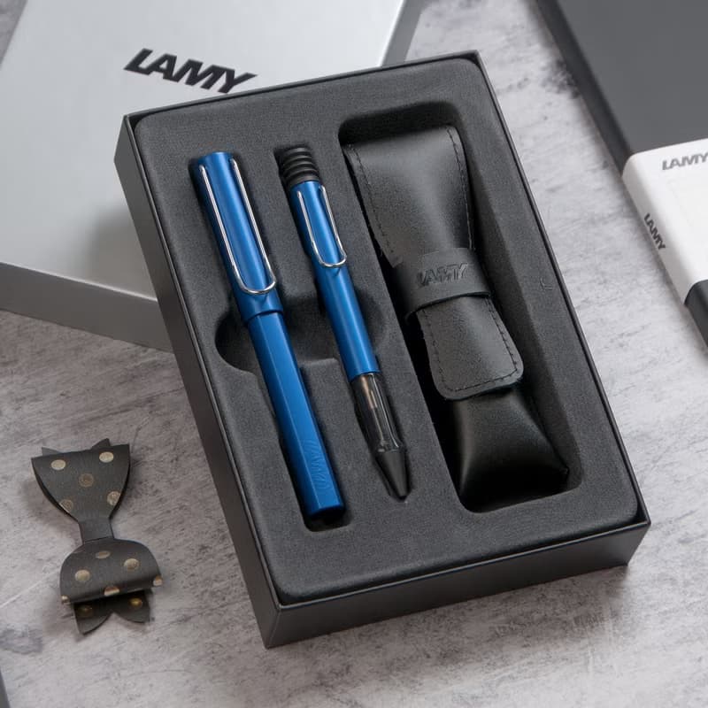 LAMY 雙入筆套禮盒  (原子筆+鋼珠筆) / Al star 恆星系列 - 多色