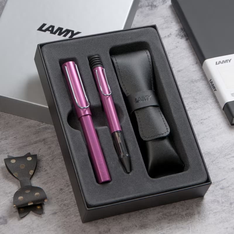 LAMY 雙入筆套禮盒  (原子筆+鋼珠筆) / Al star 恆星系列 - 多色