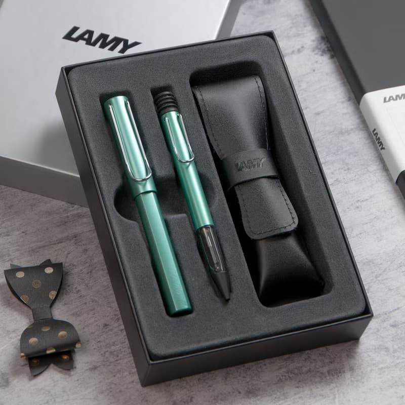 LAMY 雙入筆套禮盒  (原子筆+鋼珠筆) / Al star 恆星系列 - 多色
