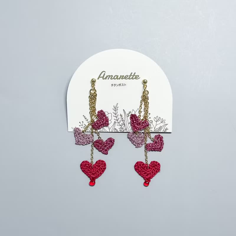 ハート ピアス/イヤリング