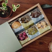 【中秋禮盒】六小方 - 手工餅乾禮盒