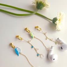 【動物們 No.042】和尚鸚鵡  /耳機防掉鍊 防丟鏈