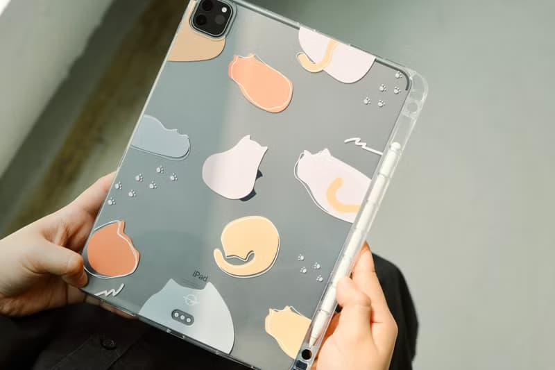 懶惰貓星人 防摔IPAD保護套 附筆槽位