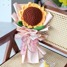 超大向日葵太陽花 x 編織單支花束