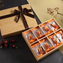 野生一口烏典藏禮盒(400g/56入) 竹木禮盒 免