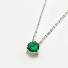 誕生石系列/五月份/祖母綠EMERALD/項鍊/生日禮