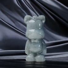 飄烏雞翡翠熊熊 | 天然緬甸玉A貨翡翠 | 送禮