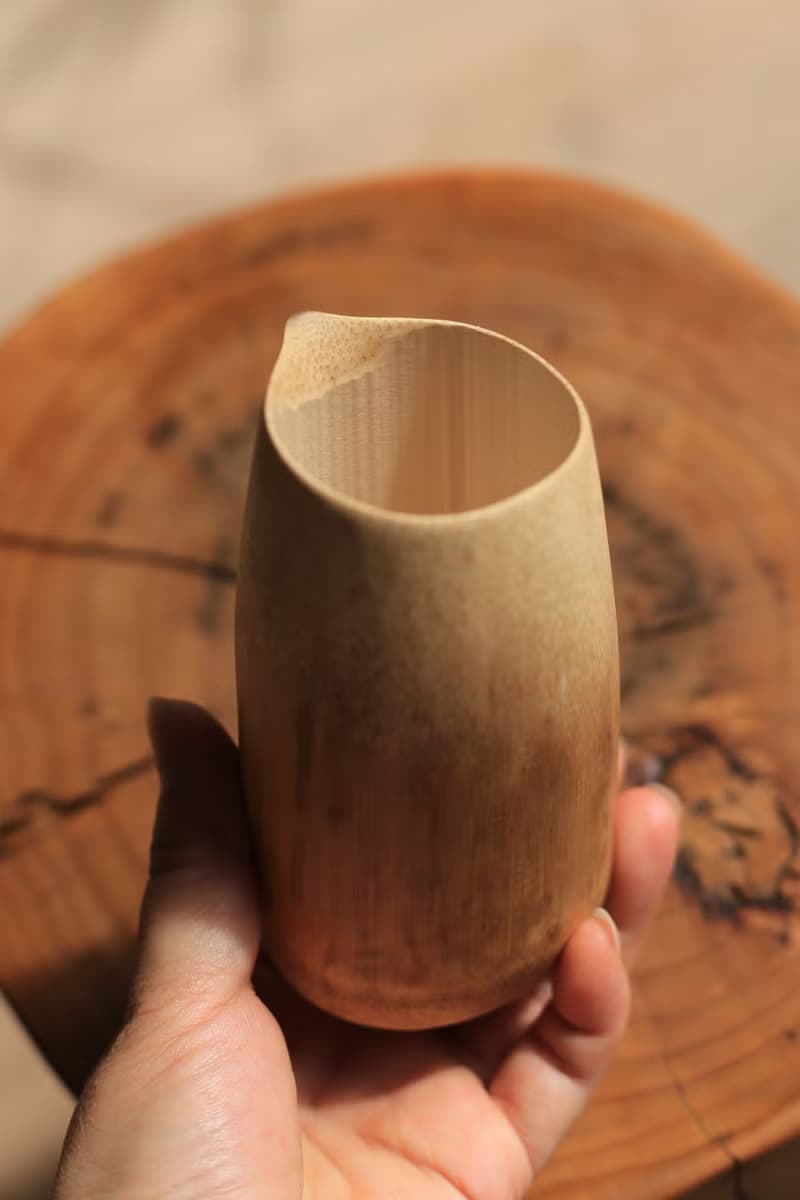 手工打磨 原創竹茶器 | 竹茶杯 公道杯 茶具 | 老斑竹 | 接單訂制
