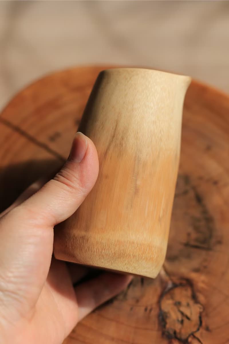 手工打磨 原創竹茶器 | 竹茶杯 公道杯 茶具 | 老斑竹 | 接單訂制