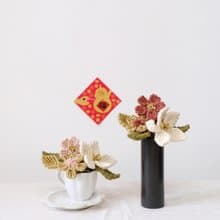 新年花束__見紅大花財