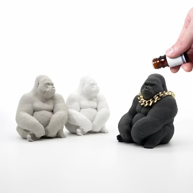 ANIKI Gorilla I 阿尼基大猩猩擴香石 I 手鍊座 I 附5mi精油－