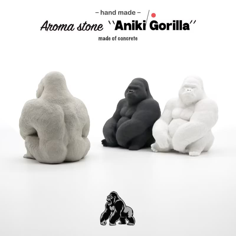 ANIKI Gorilla I 阿尼基大猩猩擴香石 I 手鍊座 I 附5mi精油－