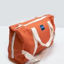 橘色大包包 RED PEACH duffle bag