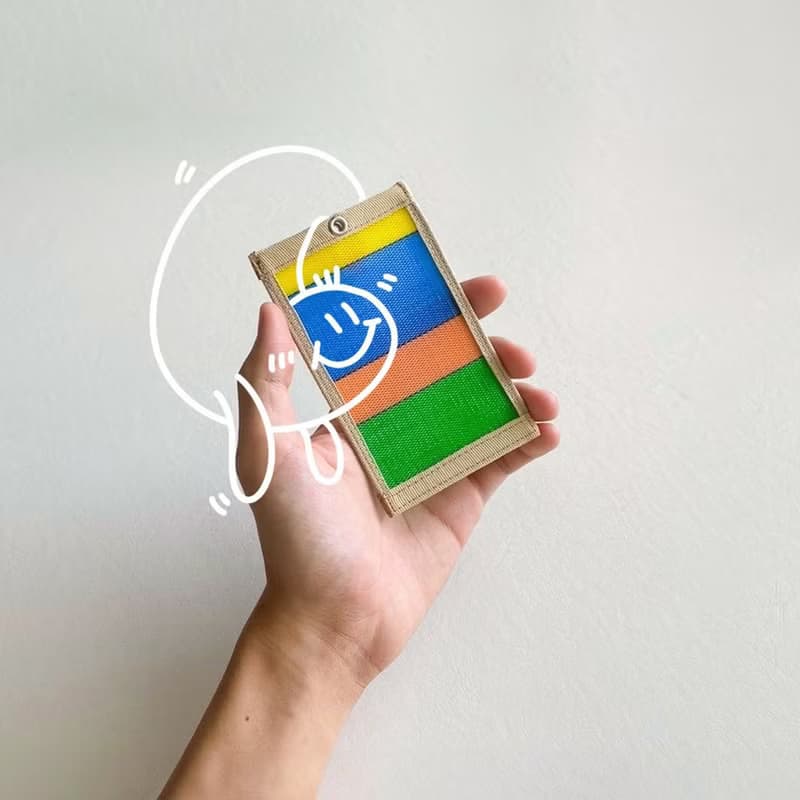 台灣LV-茄芷優遊趣-伸縮卡套(古著紋)