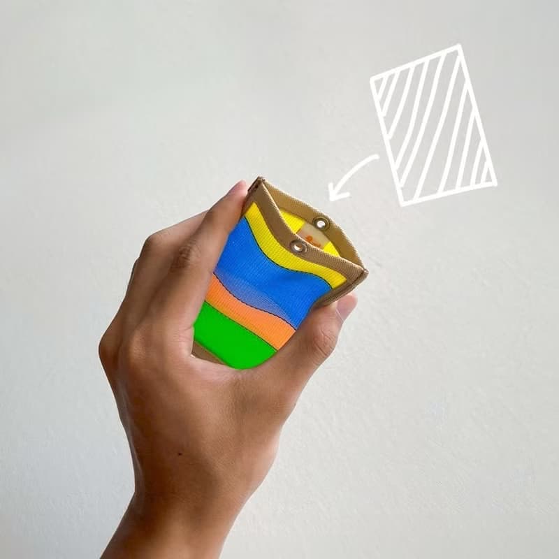 台灣LV-茄芷優遊趣-伸縮卡套(古著紋)