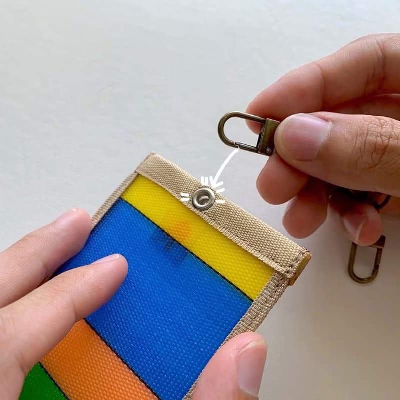 台灣LV-茄芷優遊趣-伸縮卡套(古著紋)