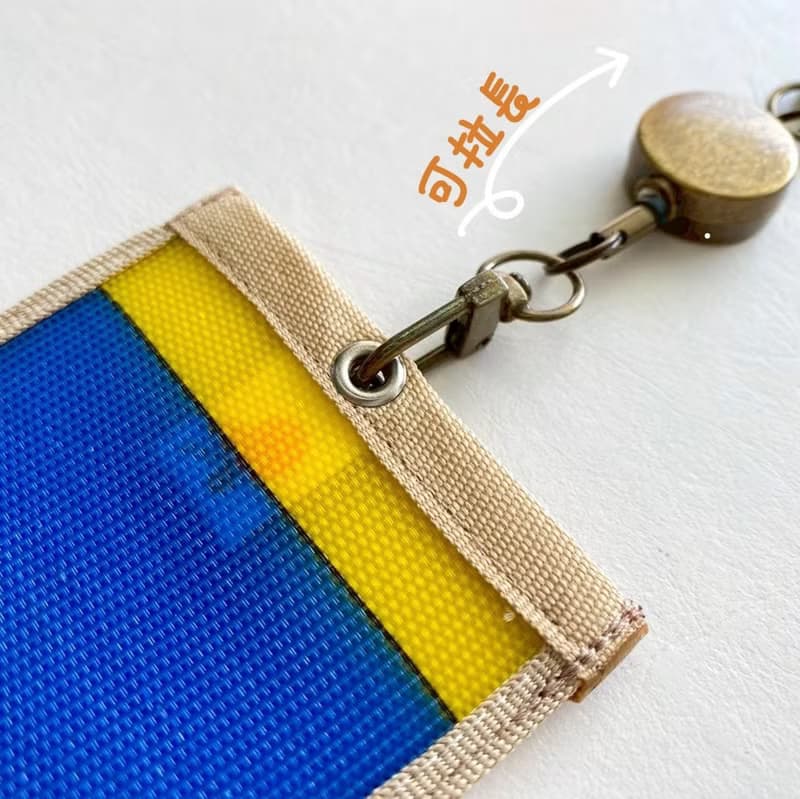 台灣LV-茄芷優遊趣-伸縮卡套(古著紋)