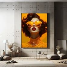 無框畫 | 美甲 *花藝* 美體雕塑*美髮護膚*香氛精油工作室掛畫