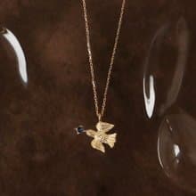 Visel 午夜飛鳥藍寶項鍊