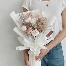 【永生玫瑰花花束】• 情人節/永生玫瑰花/永生玫瑰花花束/玫瑰花