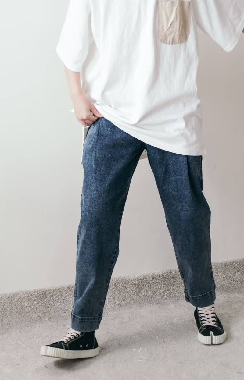 OKAYAMA岡山小錐褲 中性單寧修身褲 - 3色 (S.M) - 岡山丹寧