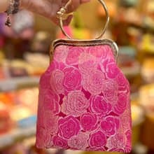 手作的溫度玫瑰元素愛情來啦手縫口金包情人節女人節專場