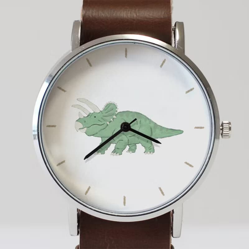 トリケラトプスの腕時計