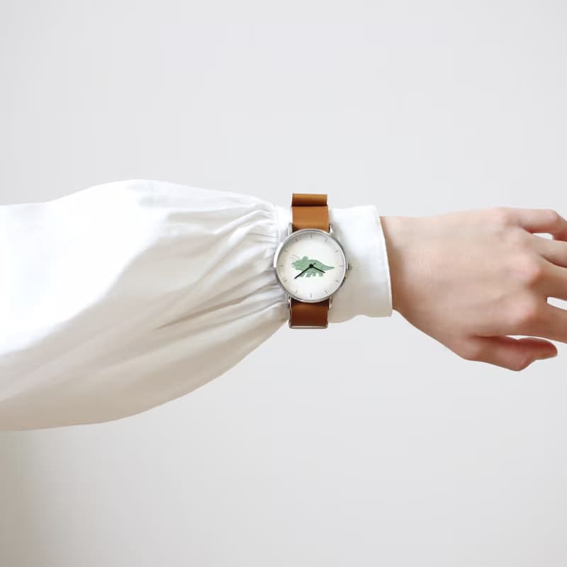 トリケラトプスの腕時計