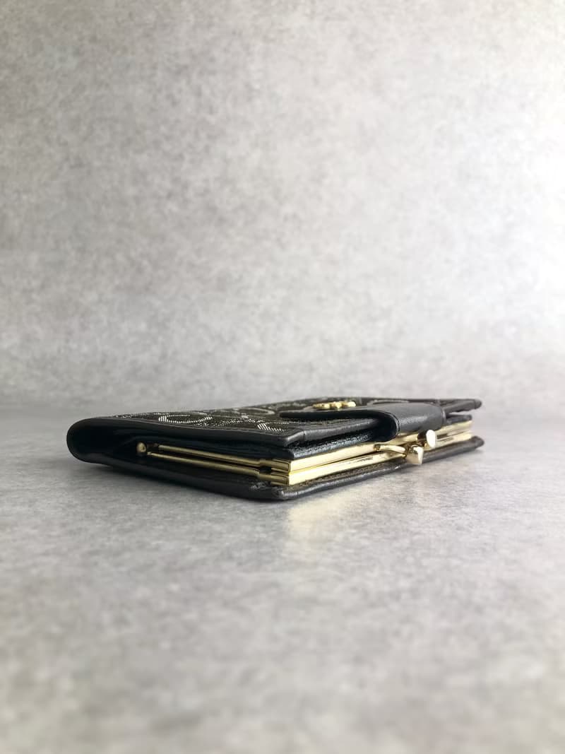 【 日本直送　名牌中古包 】CELINE セリーヌ サルキー 財布 ブラウン 馬車 ボースキャリッジ ジャガード vintage ヴィンテージ i2z34z