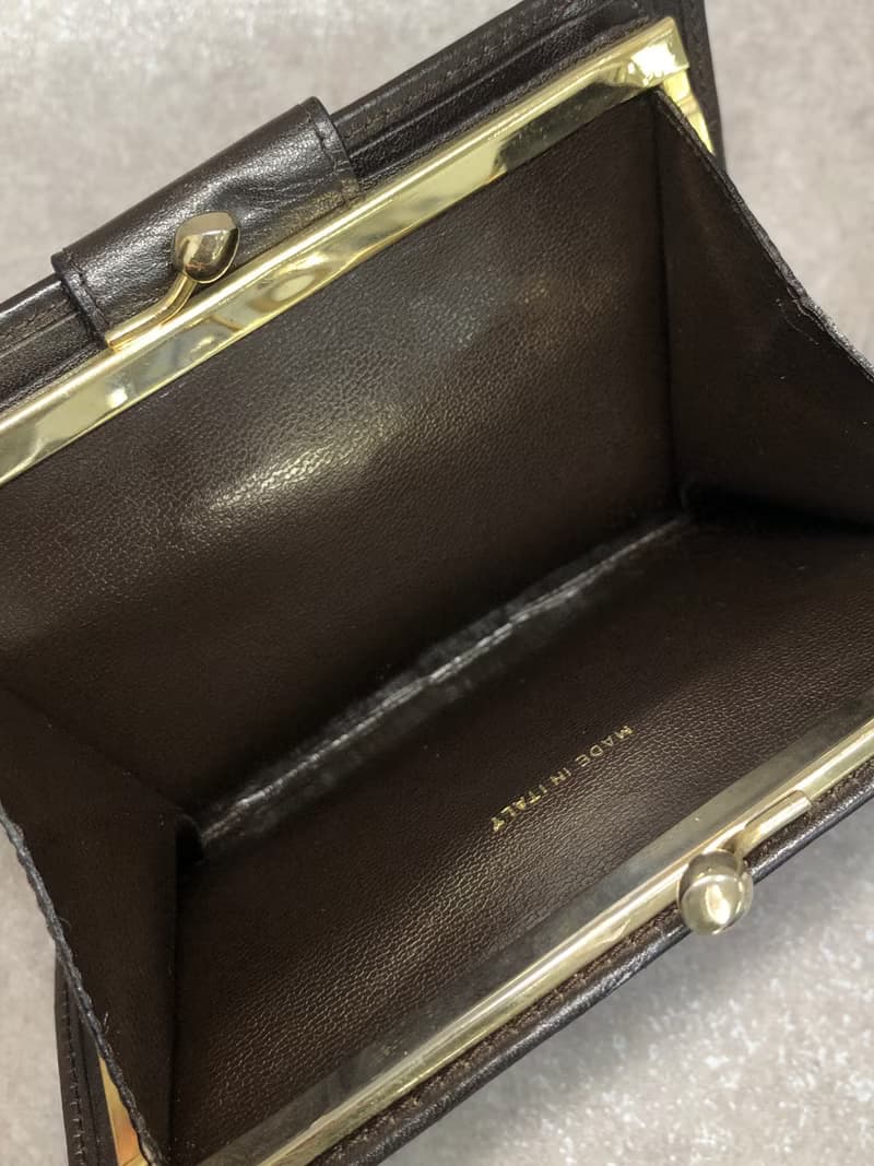 【 日本直送　名牌中古包 】CELINE セリーヌ サルキー 財布 ブラウン 馬車 ボースキャリッジ ジャガード vintage ヴィンテージ i2z34z