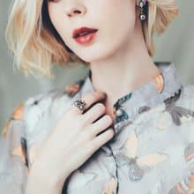 COR-DATE / 花束小水鑽戒指