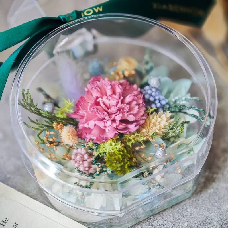 【母親節禮物】手作禮物 | 韓式香水瓶花盒