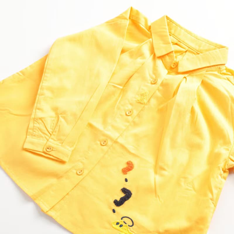 BIR童裝 | 文藝刺繡襯衫