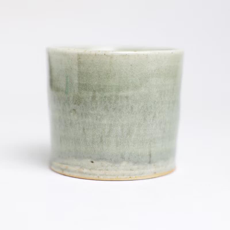 明芽窯 | 柴燒青瓷水杯 茶杯 陶杯 杯子 萬用杯 蒐藏品 H9