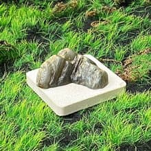 能量擺飾-天然山形黃光拉長石原石 能量 療癒 旺姻緣 財運水晶
