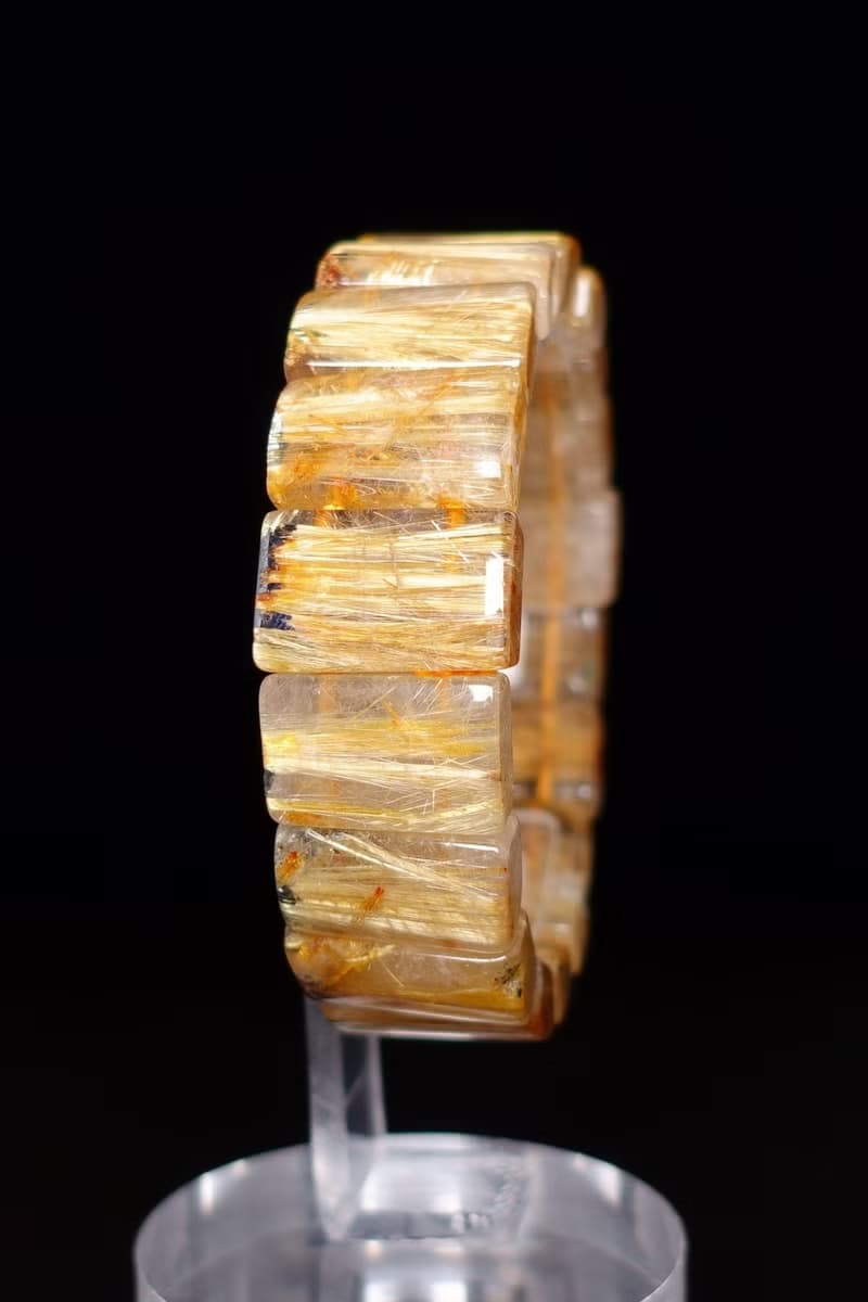 寶麗金珠寶-天然鈦晶手排