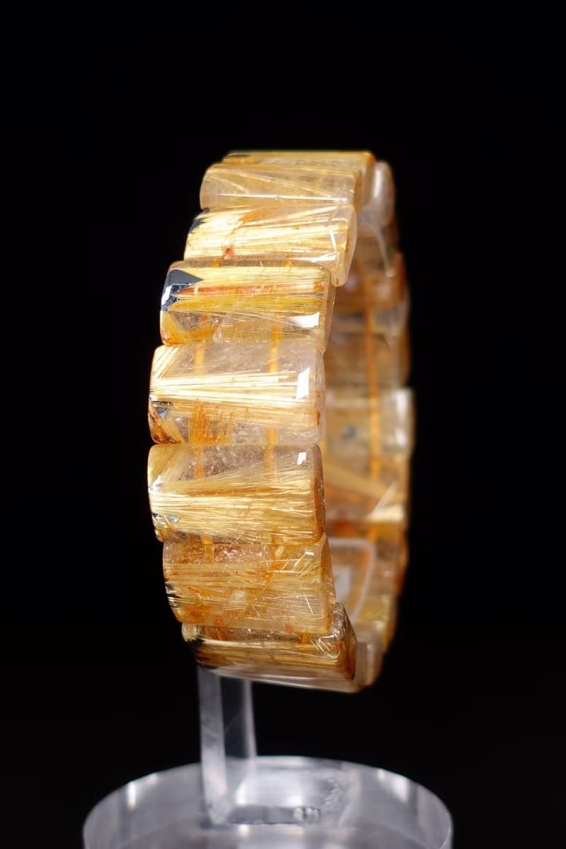 寶麗金珠寶-天然鈦晶手排