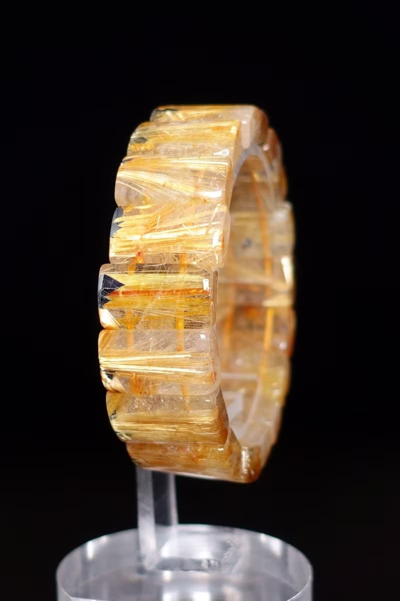 寶麗金珠寶-天然鈦晶手排