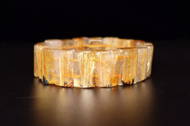 寶麗金珠寶-天然鈦晶手排