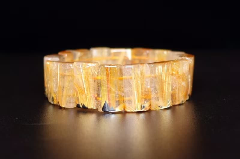 寶麗金珠寶-天然鈦晶手排